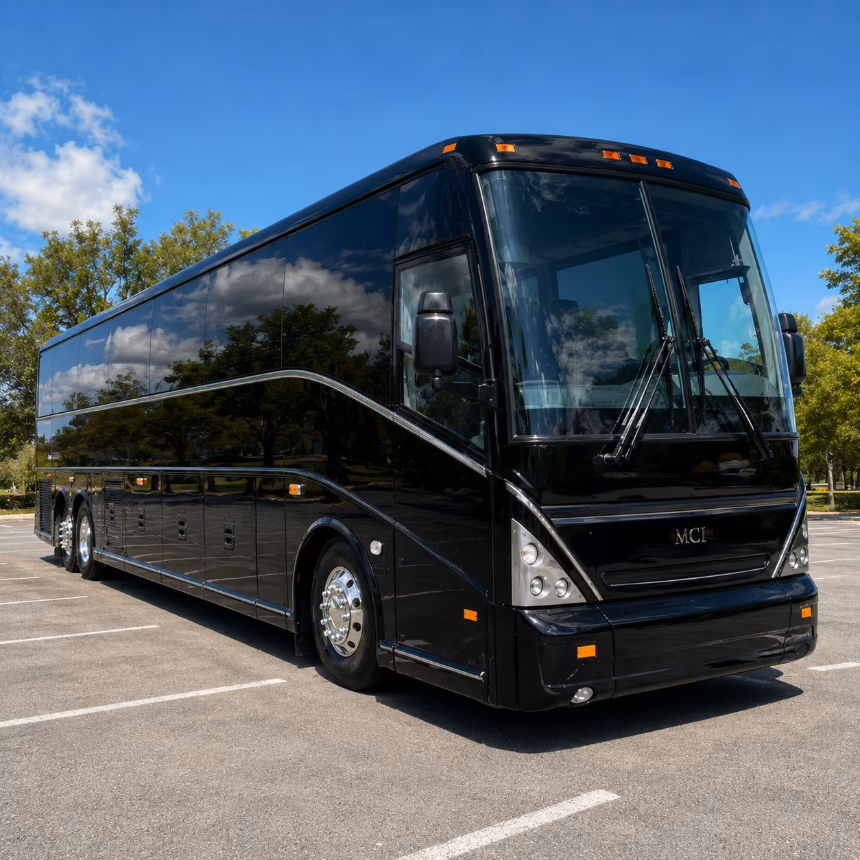 corporate event and conference buses in new braunfels