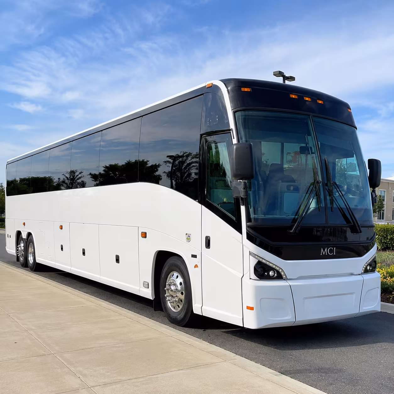 employee shuttle buses for new braunfels companies along the i 35 corridor