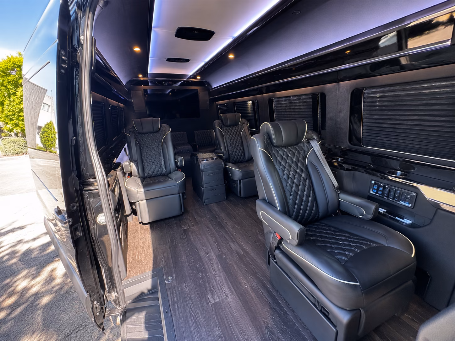 new braunfels corporate event transportation onboard seating