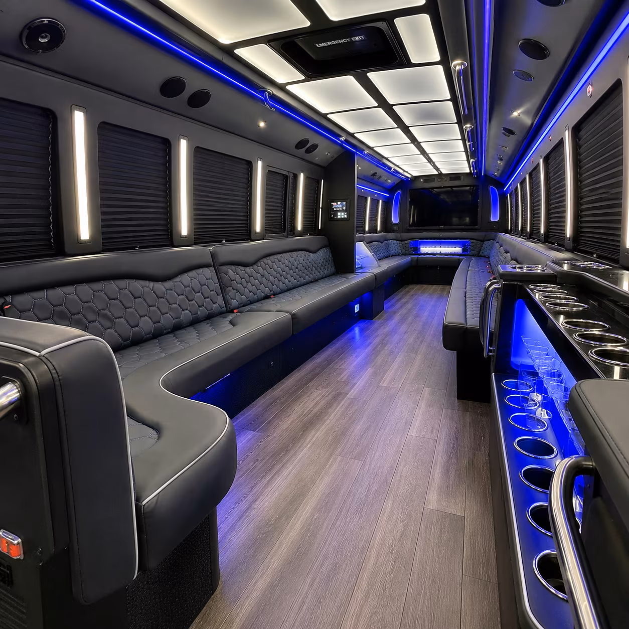 new braunfels party bus rentals inside